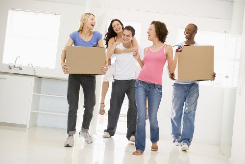 Careful packing and transport for a Holland Park home move