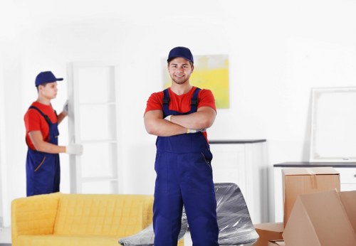 Customer complaint review during a removals service