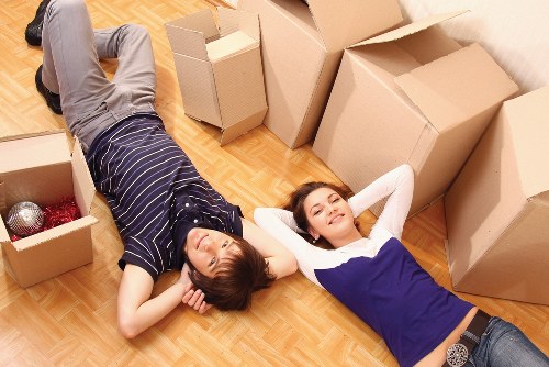 Preparation checklist and packed boxes ready for a Hollandpark home move