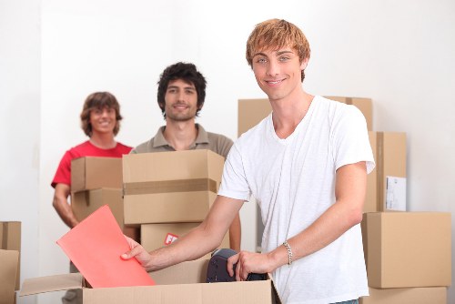 Professional man with a van service for local deliveries and removals